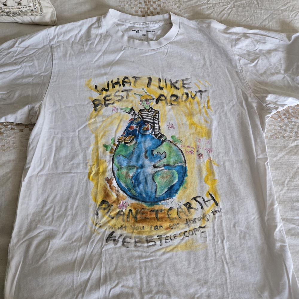 Uniqlo Francesco Risso Peace For All Artist Tee Size XL